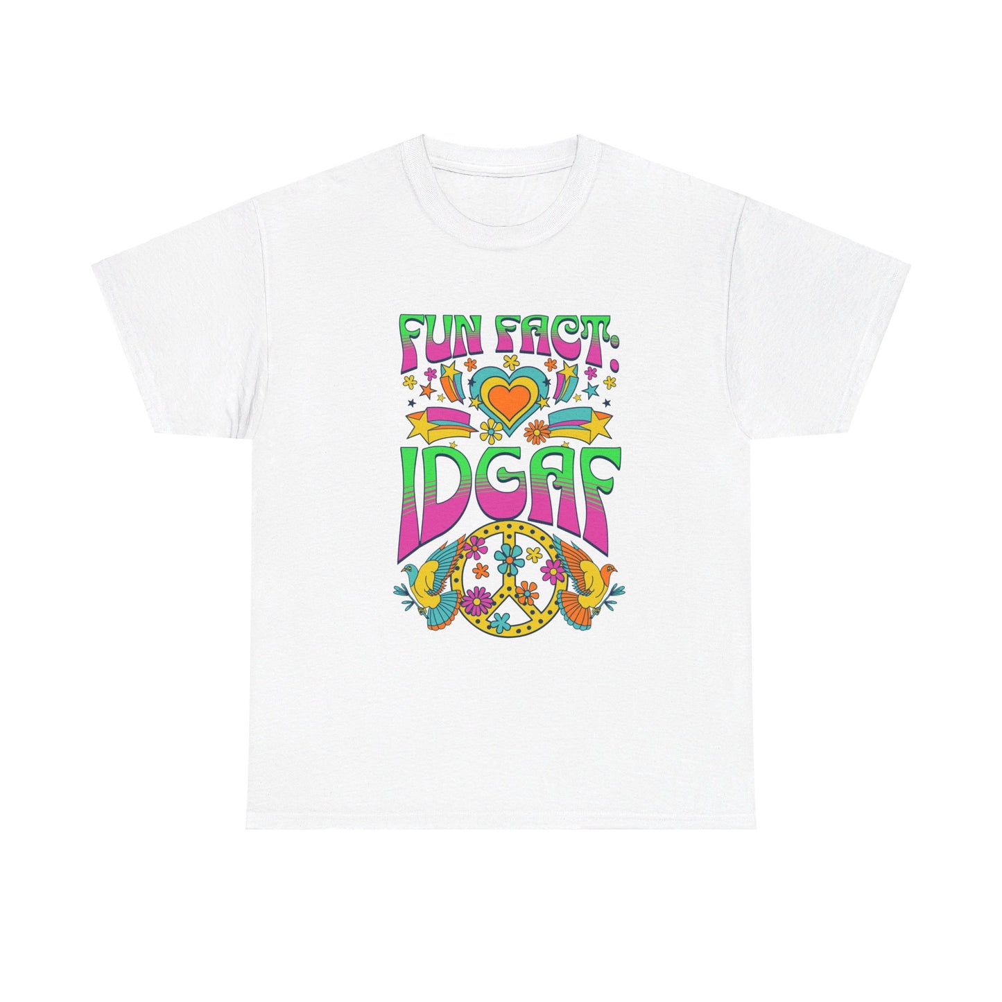 Fun Fact: IDGAF Unisex Heavy Cotton Tee