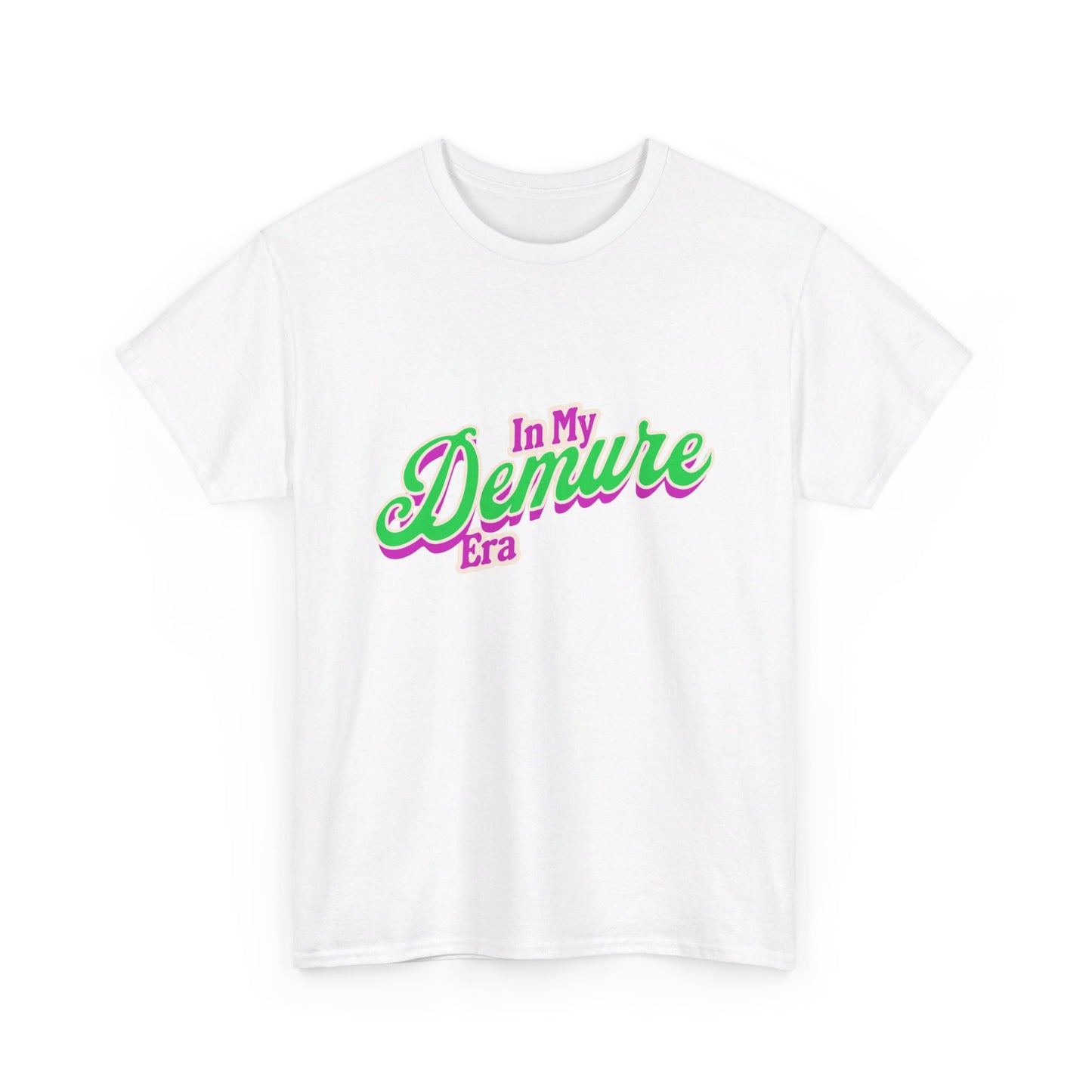 In My Demure Era Unisex Heavy Cotton Tee