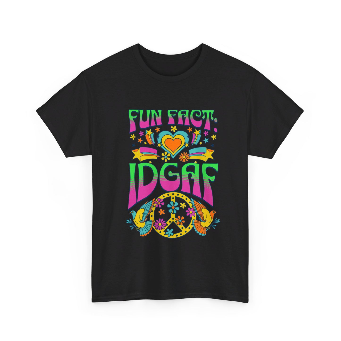 Fun Fact: IDGAF Unisex Heavy Cotton Tee