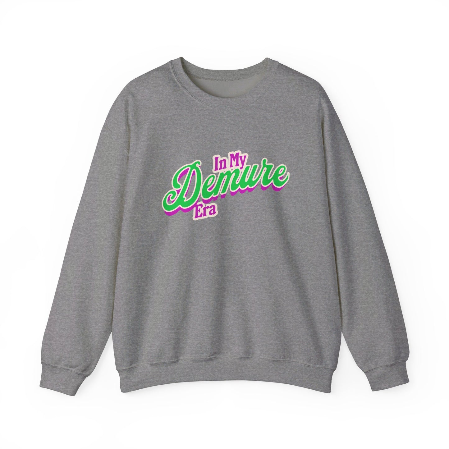 In My Demure Era Unisex Heavy Blend™ Crewneck Sweatshirt