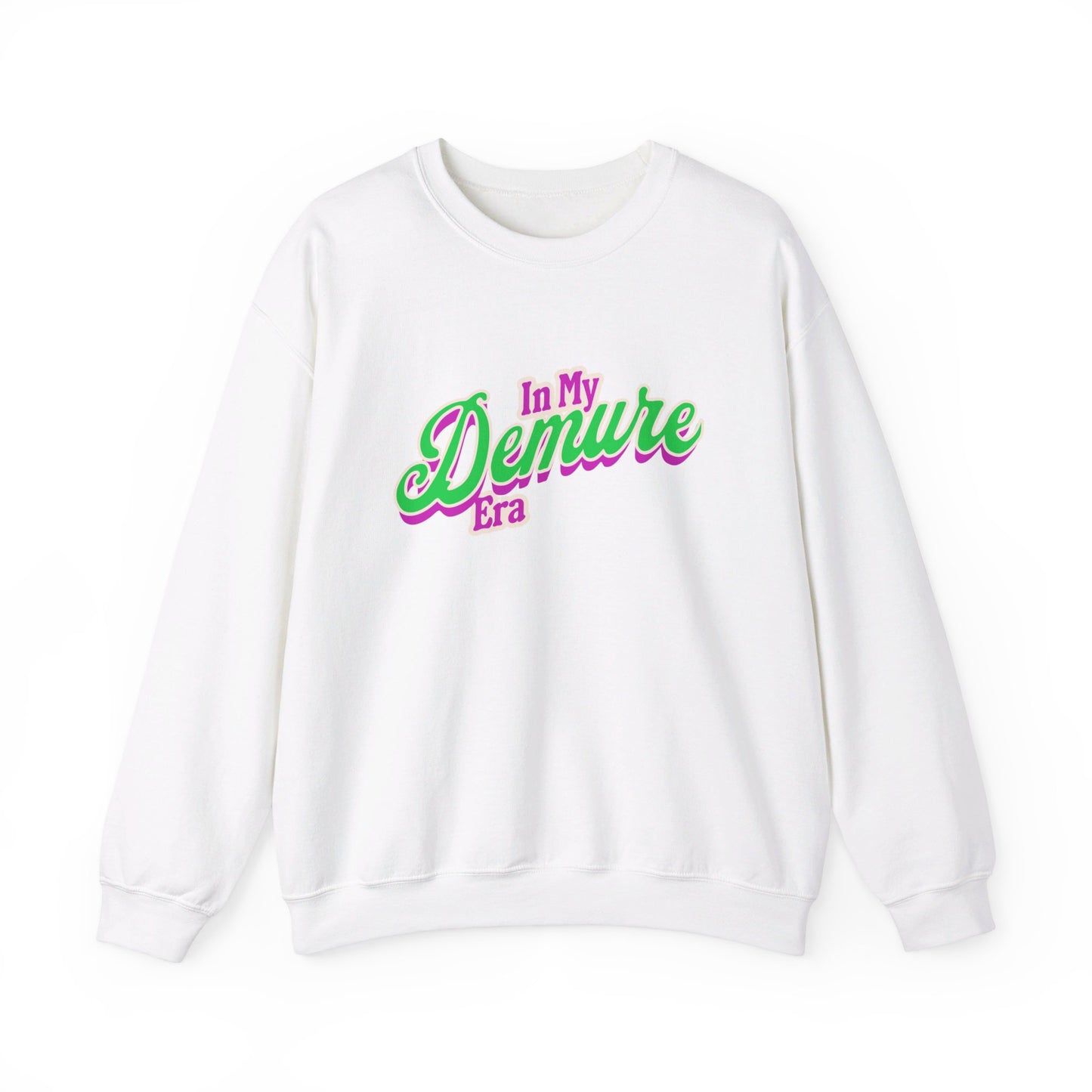 In My Demure Era Unisex Heavy Blend™ Crewneck Sweatshirt