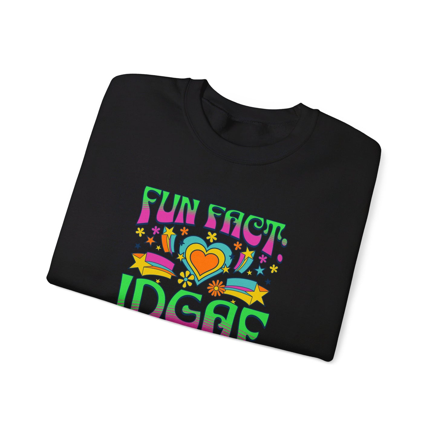 Fun Fact: IDGAF Unisex Heavy Blend™ Crewneck Sweatshirt