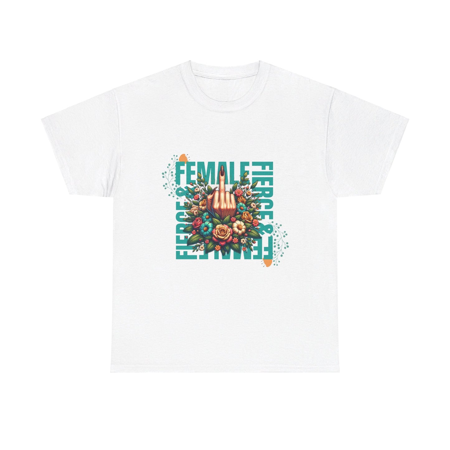 Fierce & Female Unisex Heavy Cotton Tee