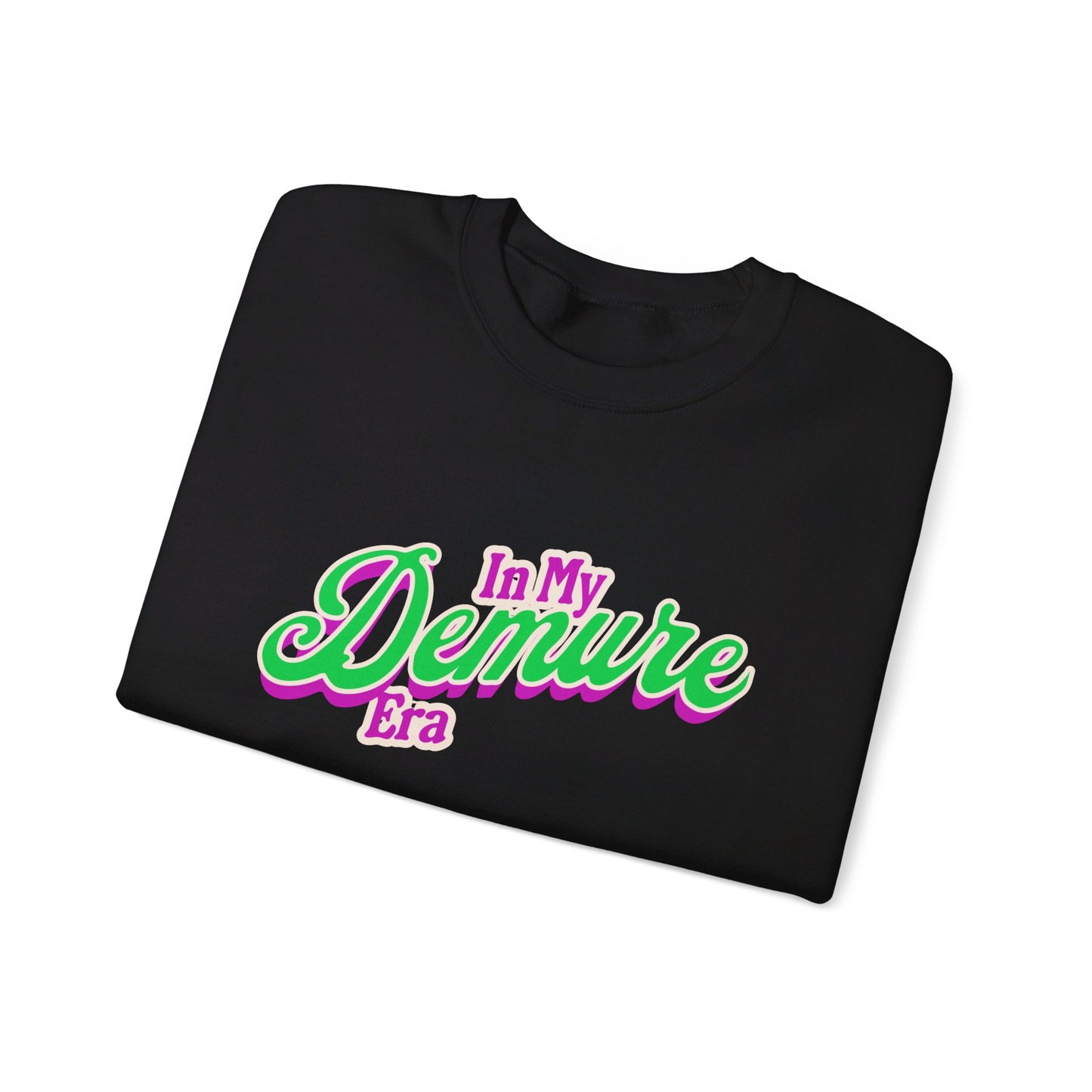 In My Demure Era Unisex Heavy Blend™ Crewneck Sweatshirt