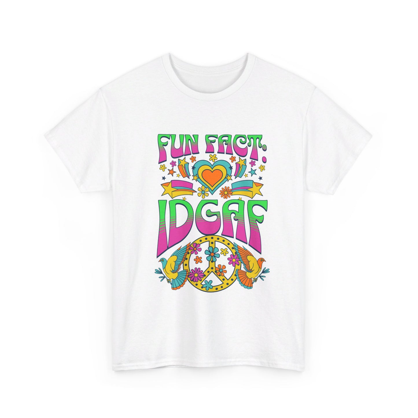 Fun Fact: IDGAF Unisex Heavy Cotton Tee