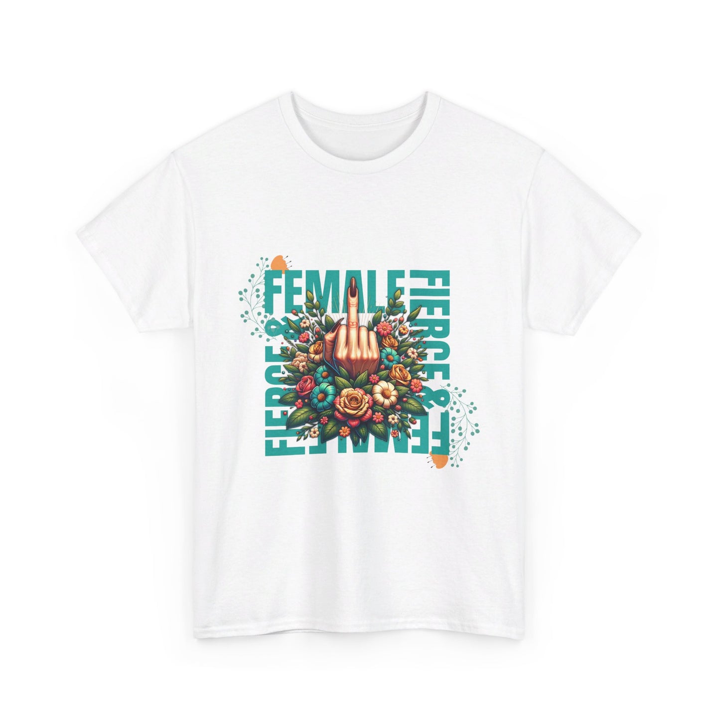 Fierce & Female Unisex Heavy Cotton Tee