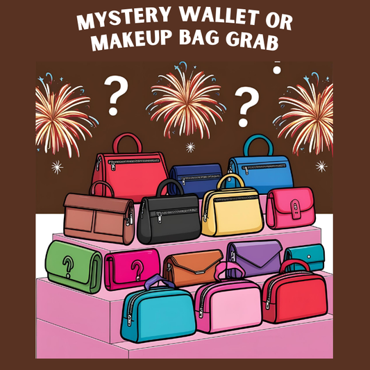 Mystery Wallet or Makeup Bag Grab | Free Shipping
